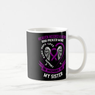 Mug Perte En Mémoire De Soeur Pancréatique Cancer