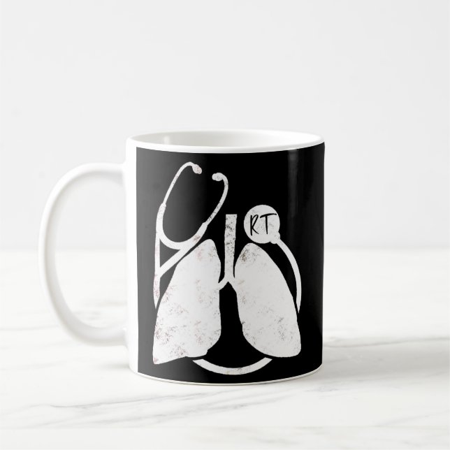 Mug Perturbé Pour Le Thérapiste Respiratoire (Gauche)