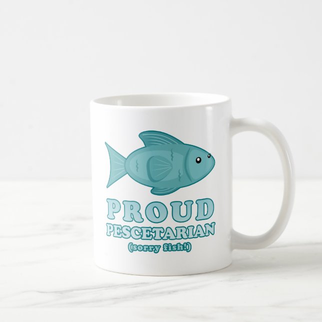 Mug Pescetarian fier (Droite)
