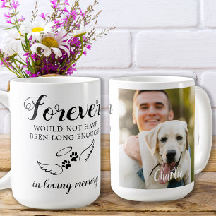 Mug Pet Memorial Chien perte de mémoire d'amour Photo