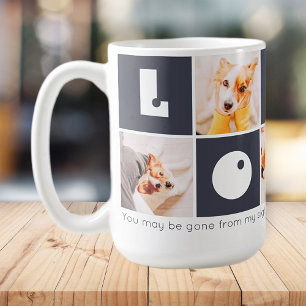 Mug Pet Memorial moderne souvenir Photos Keepsaké