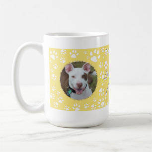 Mug Pet Memorial Your Dog Photos Jaune
