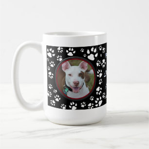 Mug Pet Memorial Your Pet Photos Black Dog Prints
