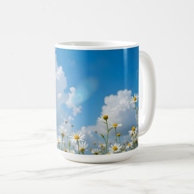 Mug Pétales Choyés par le Soleil (Devant droit)