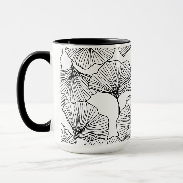 Mug Pétales roses (Gauche)