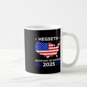 Mug Pete Hegseth Secrétaire À La Défense 2025 Trump Pi