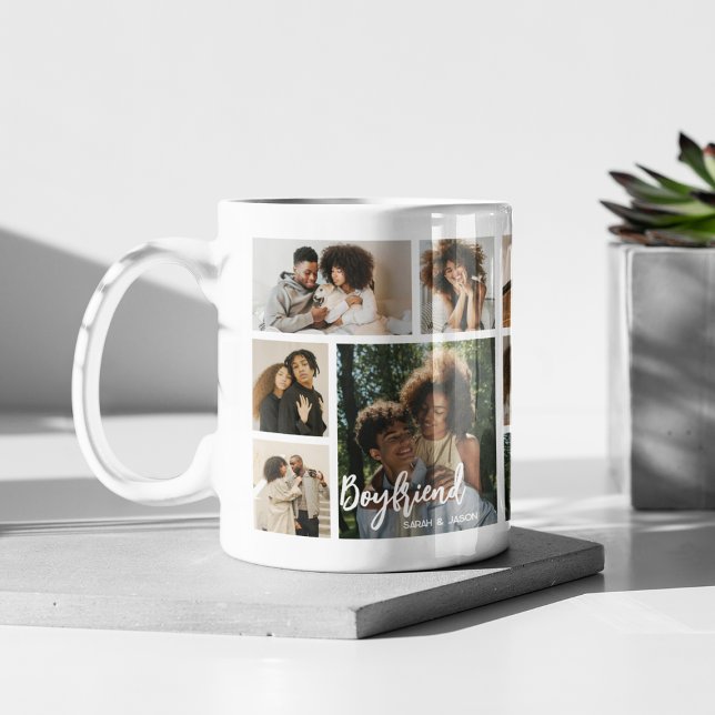 Mug Petit ami élégant 15 Collage photo (Créateur téléchargé)