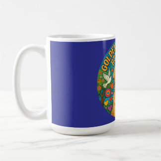 Mug Petit Ami Golden Retriever Amusant Rétro Amoureux