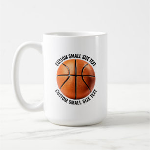 Mug Petit Basketball Personnalisé Texte 0,44 L Personn
