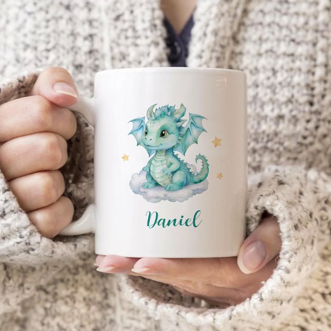 Mug Petit bébé dragon mignon (Créateur téléchargé)