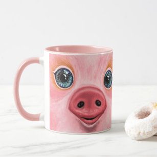 Mug Petit bébé Piggy - Smile