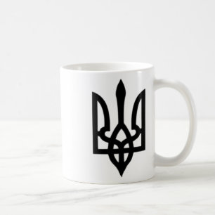 Mug Petit blason ukrainien symbole de drapeau signe lo