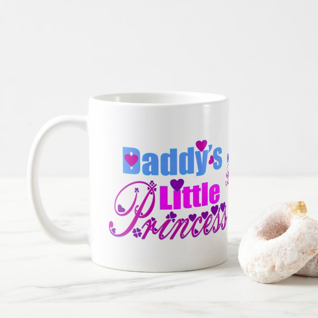 Mug ✔ Petit café classique princesse de papa (Avec donut)