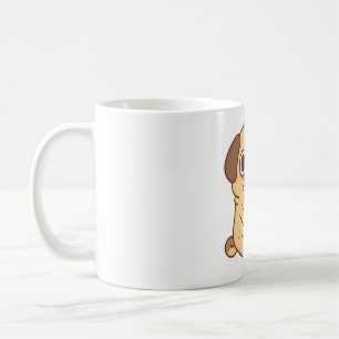 Mug Petit Carlin Mange Une Pizza