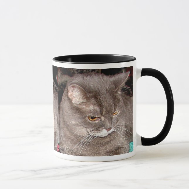 MUG PETIT CAT DE GRIS (Droite)