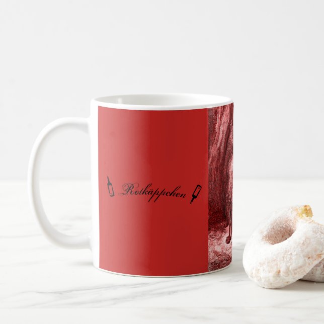 Mug Petit Chaperon rouge (Avec donut)