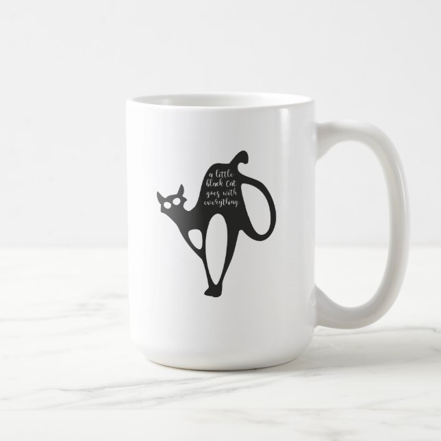 Mug Petit chat noir (Droite)