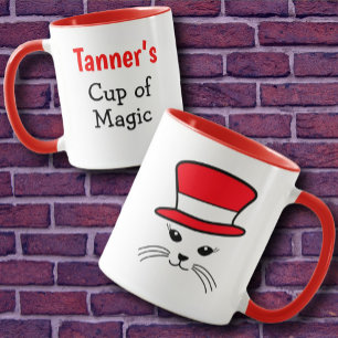 Mug Petit Chat Personnalisable Casquette homme de neig