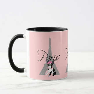 Mug Petit chien à Paris de le