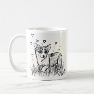 Mug Petit Chiot de Corgi