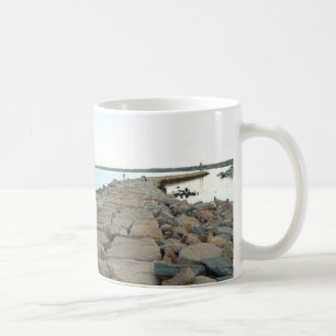 Mug Petit Compton, RI - brise-lames de point de
