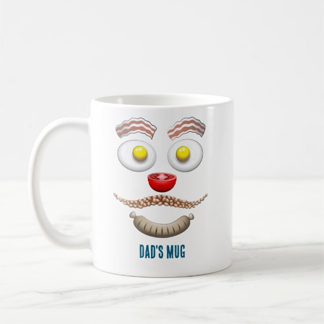 Mug Petit déjeuner anglais de papa  (Gauche)