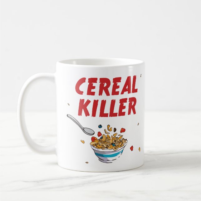 Mug Petit-déjeuner Cereal Killer (Gauche)