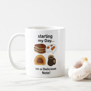 Mug Petit déjeuner : commencer ma journée sur une note