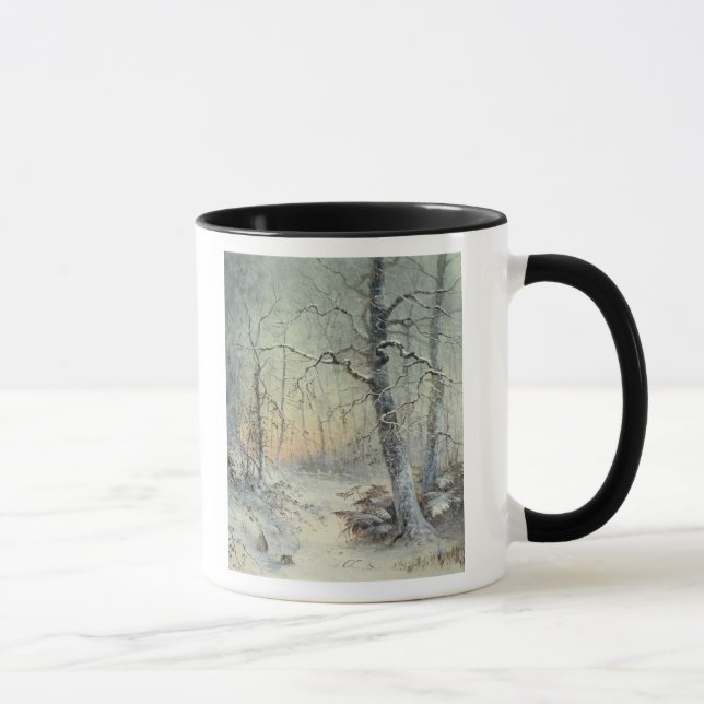 Mug Petit déjeuner d'hiver (Droite)