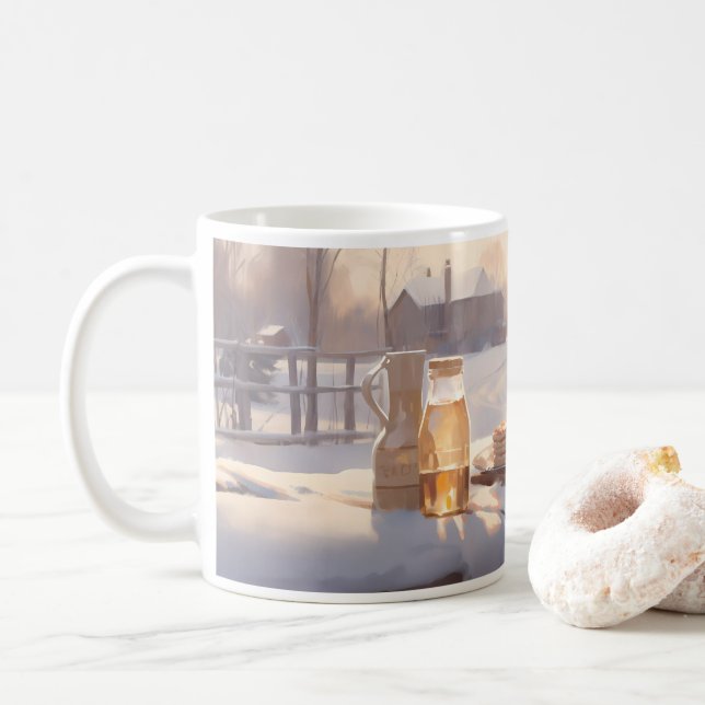 Mug Petit Déjeuner Le Matin (Avec donut)