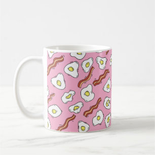 Mug Petit-déjeuner motif sans charme avec oeufs au pla