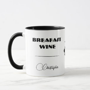 Mug Petit-déjeuner Musique à vin