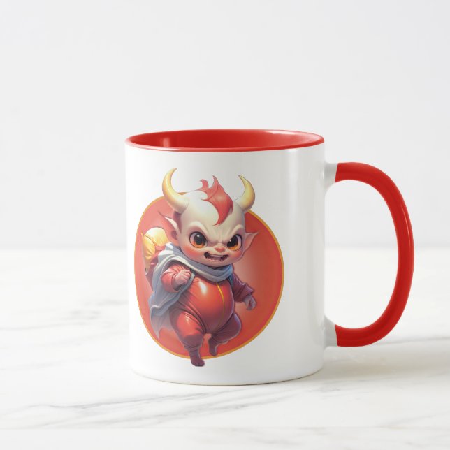 Mug Petit Diablotin de Feu (Droite)