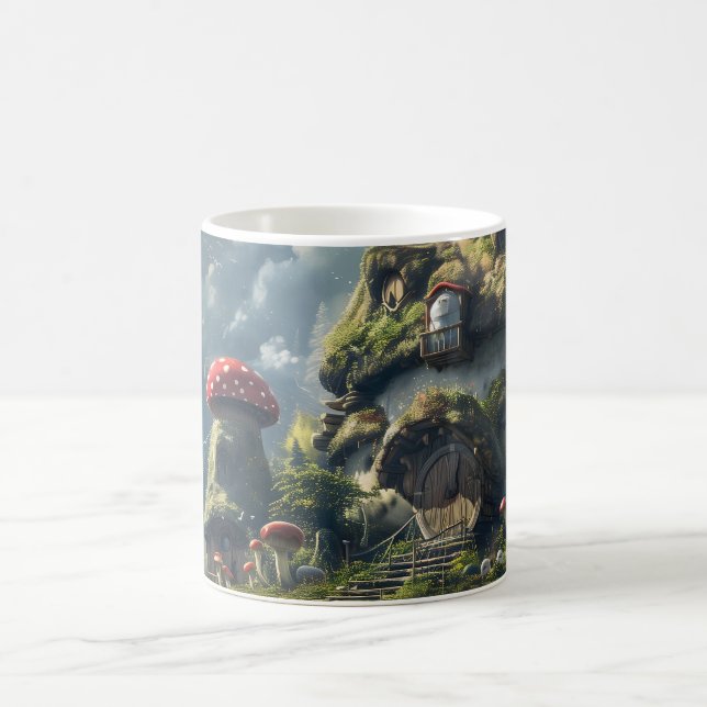 Mug Petit gnome, champignon (Centre)