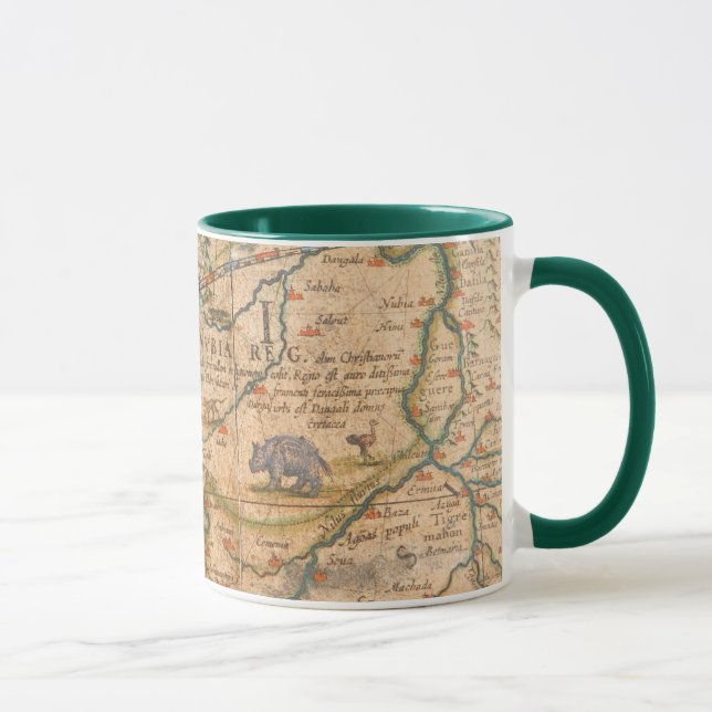 Mug Petit groupe de l'Afrique d'un globe (Droite)