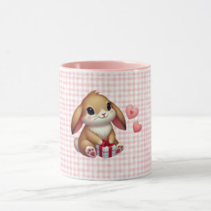 Mug Petit lapin lapin lapin de la Saint-Valentin