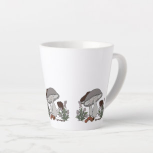 mug petit latte champignon chenille