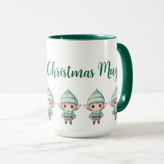 Mug Petit Lutin Garçon Noël Magie Personnalisée