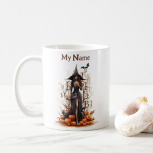 Mug Petit Manuscrit d'Imaginaire : Halloween Witch Cup