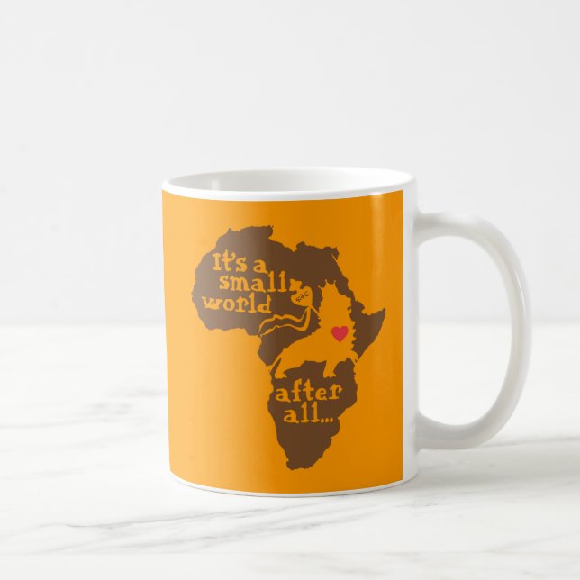 Mug Petit monde d'adoption africaine (Droite)