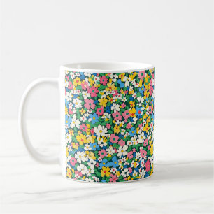Mug Petit motif de fleurs printanières