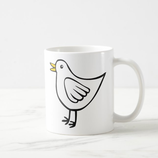 Mug Petit Oiseau 03 (Droite)