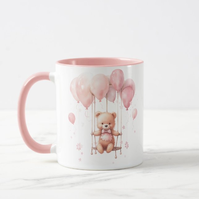 Mug Petit ours en peluche mignon et ceinturon (Gauche)