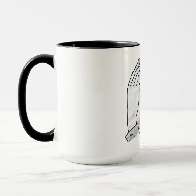 Mug Petit ours Ours Silhouette Main (Gauche)