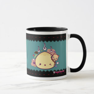 Mug Petit pain de Kawaii attaqué !