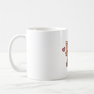 Mug Petit Panda rouge mignon