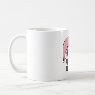 Mug Petit Panda Sleepy Avec Café et Bouchon de nuit