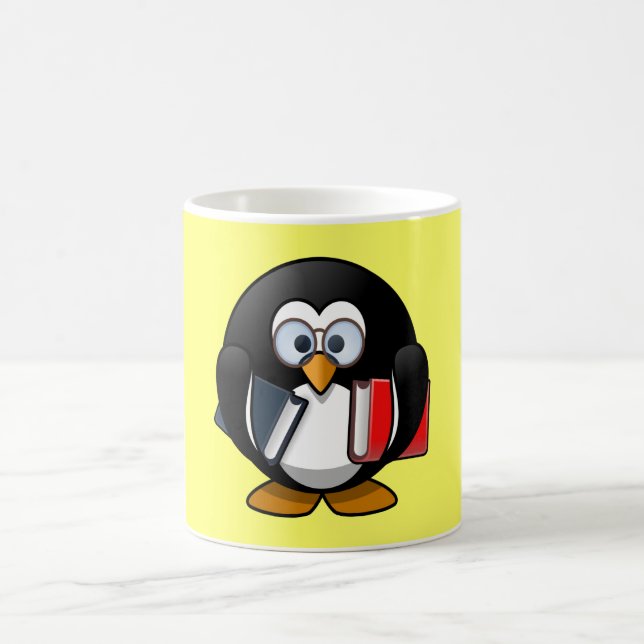 Mug Petit pingouin animated mignon de rat de (Centre)