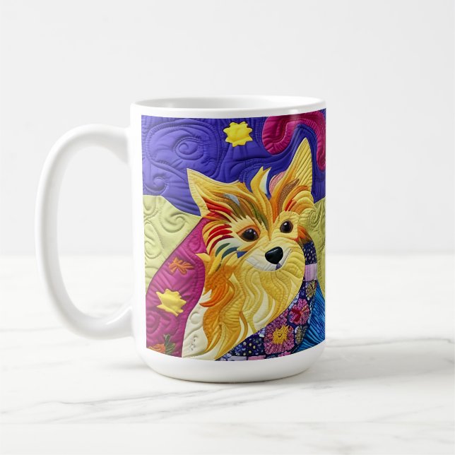 Mug Petit Pom Puppy Quilt Comme Design (Gauche)