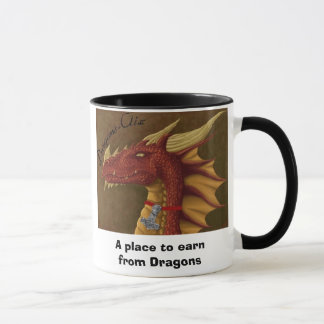 Mug petit principal de dragon (1), endroit d'A à